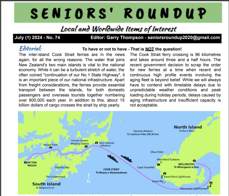 Seniors Round Up July 2024