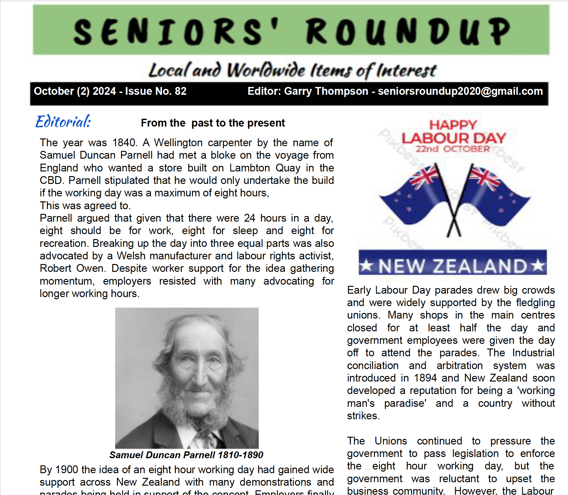 Seniors Round Up September 2024