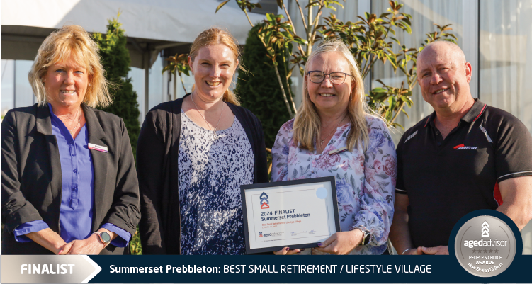 FINALIST - 2024,23 Best (Small) Retirement/Lifestyle Village - SI